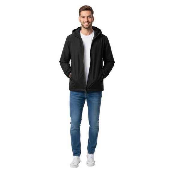 Ciesse Piumini Long Hooded Zip Jacket - NWT